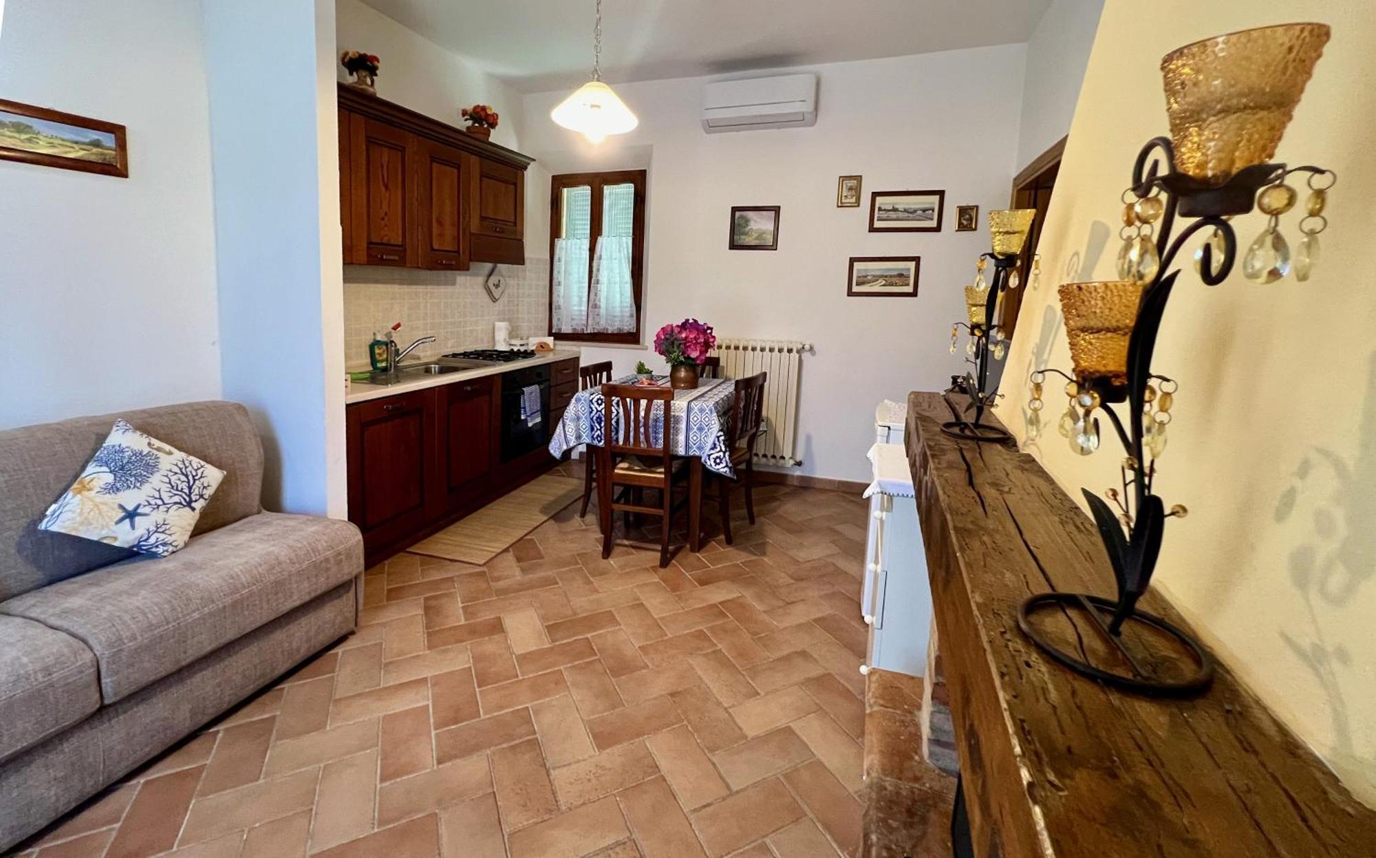 La Chiusa Dei Monaci Castelmuzio Buitenkant foto