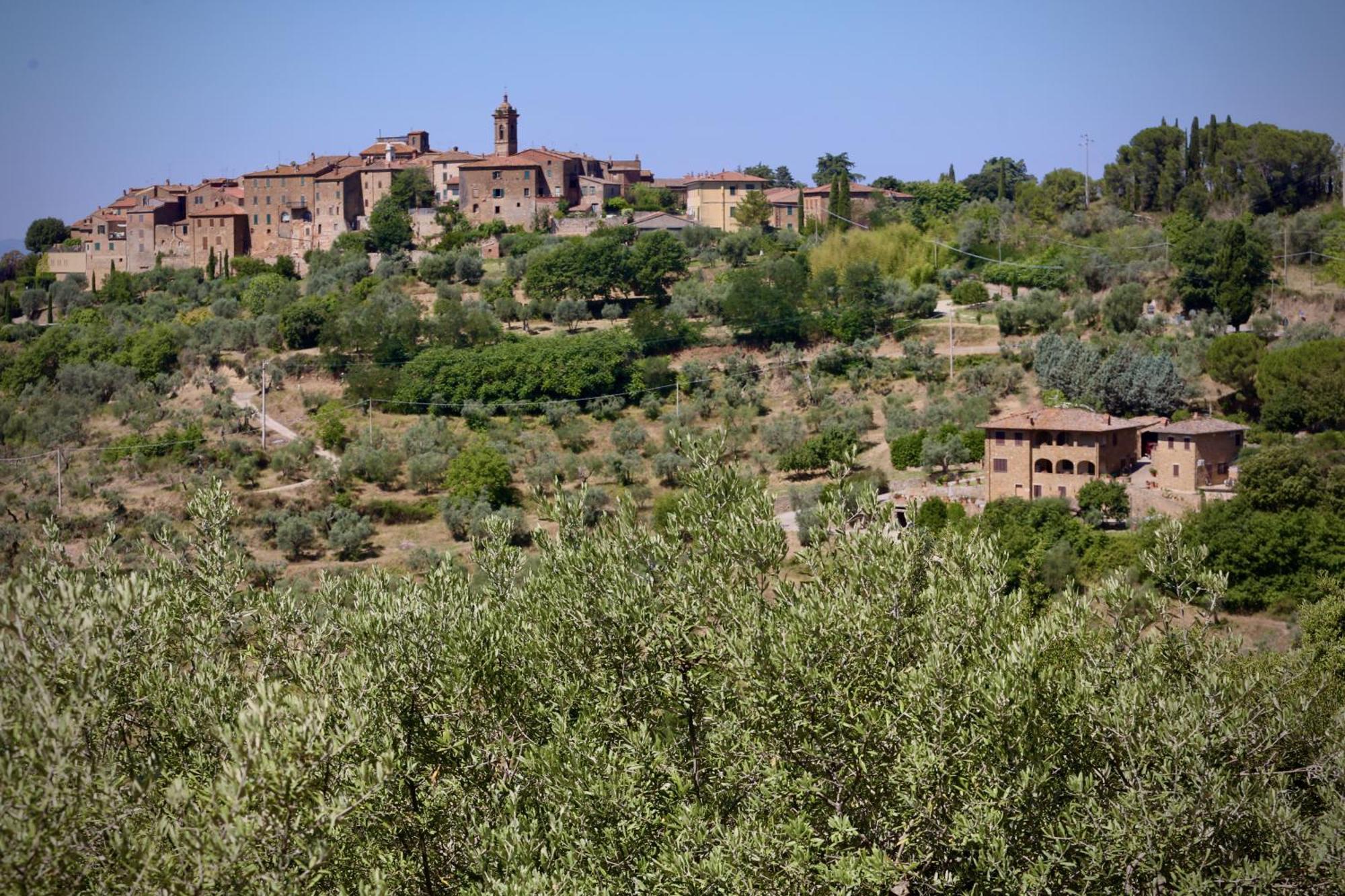 La Chiusa Dei Monaci Castelmuzio Buitenkant foto
