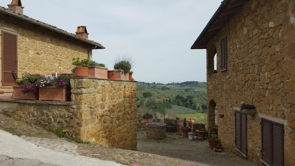 La Chiusa Dei Monaci Castelmuzio Buitenkant foto