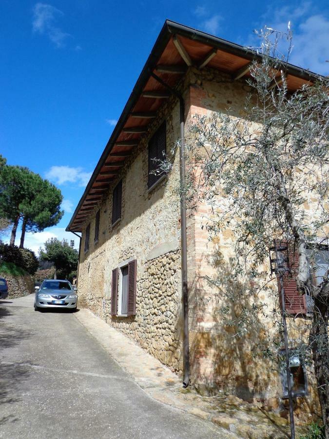 La Chiusa Dei Monaci Castelmuzio Buitenkant foto