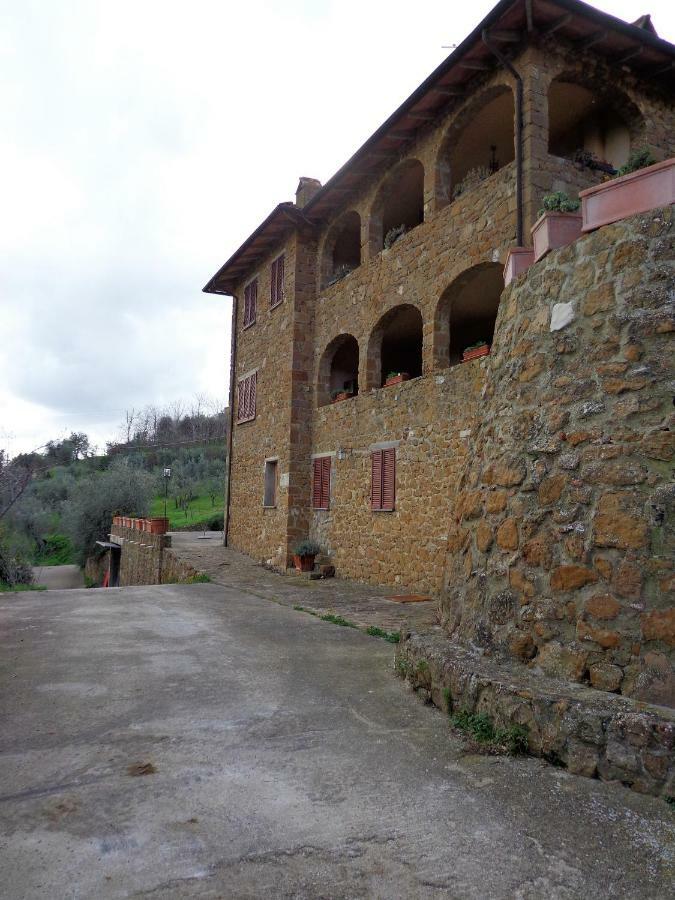 La Chiusa Dei Monaci Castelmuzio Buitenkant foto