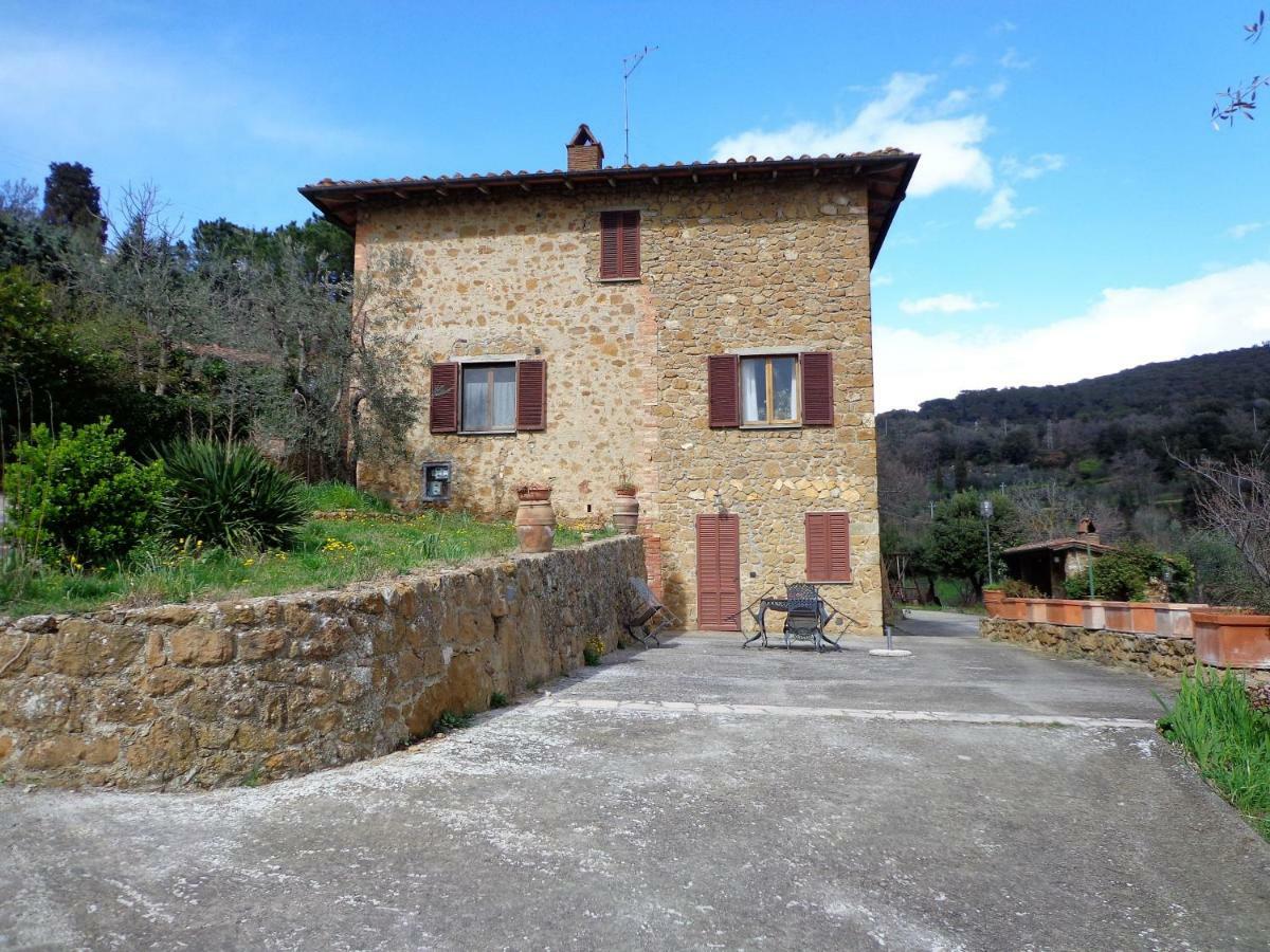 La Chiusa Dei Monaci Castelmuzio Buitenkant foto