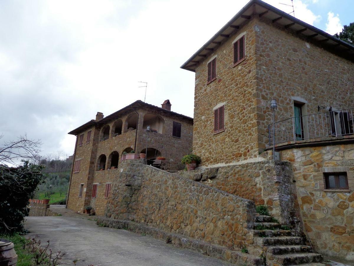 La Chiusa Dei Monaci Castelmuzio Buitenkant foto