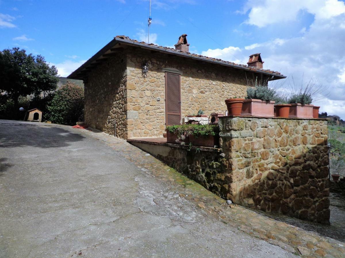 La Chiusa Dei Monaci Castelmuzio Buitenkant foto